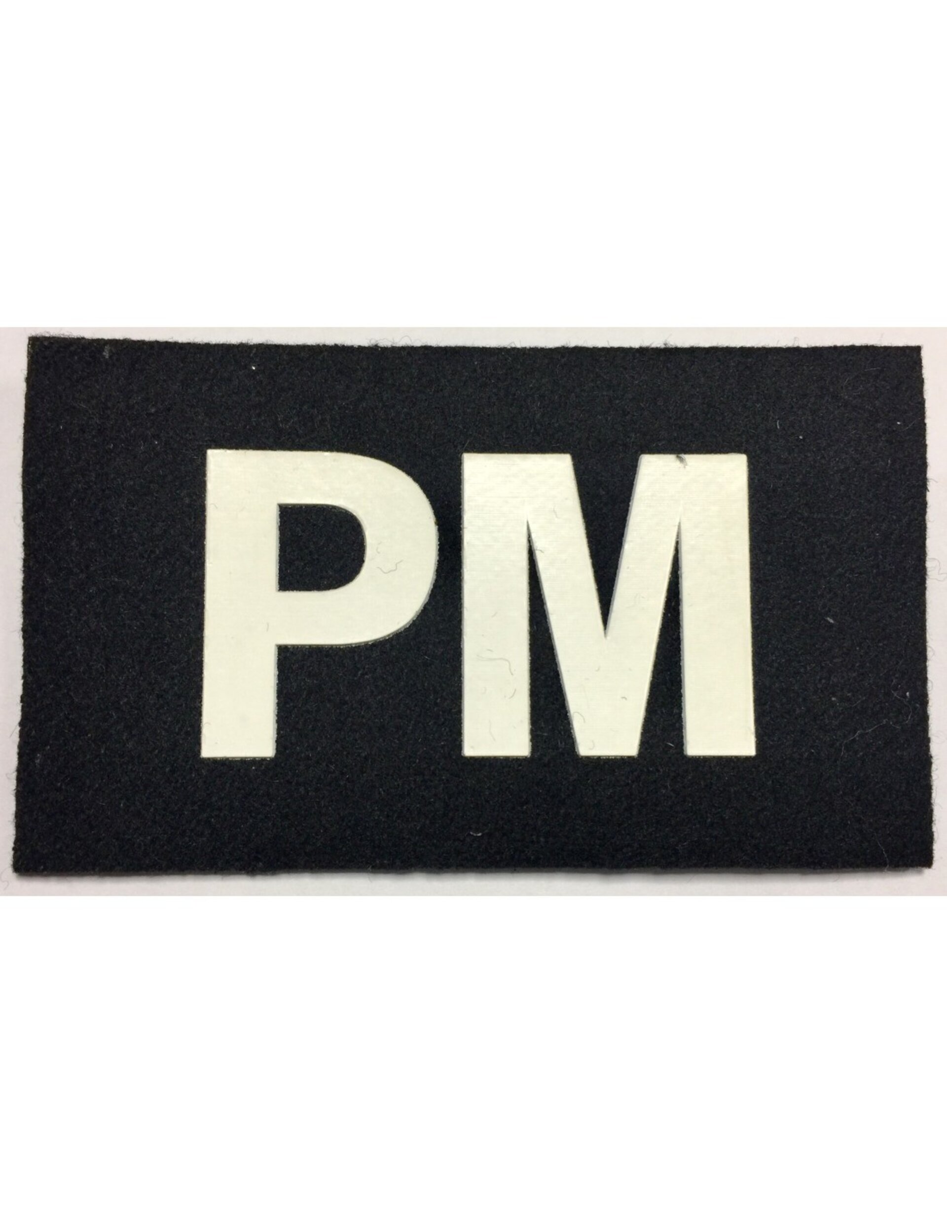 PARCHE DE BRAZO POLICÍA MILITAR PVC (PM) 12CMX7CM - 1