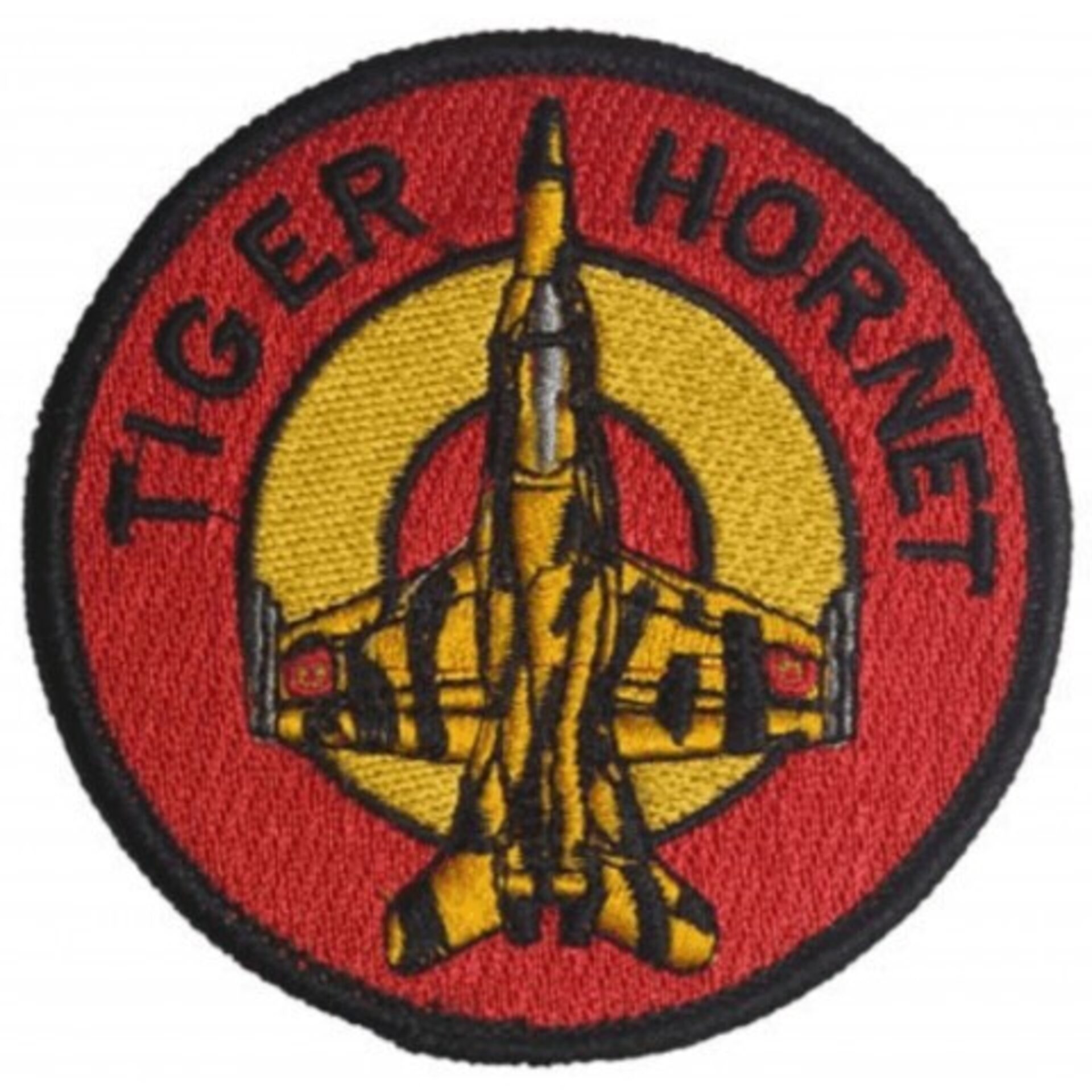 Parche F18 Tiger Hornet Tiger meet escudo bordado - 1