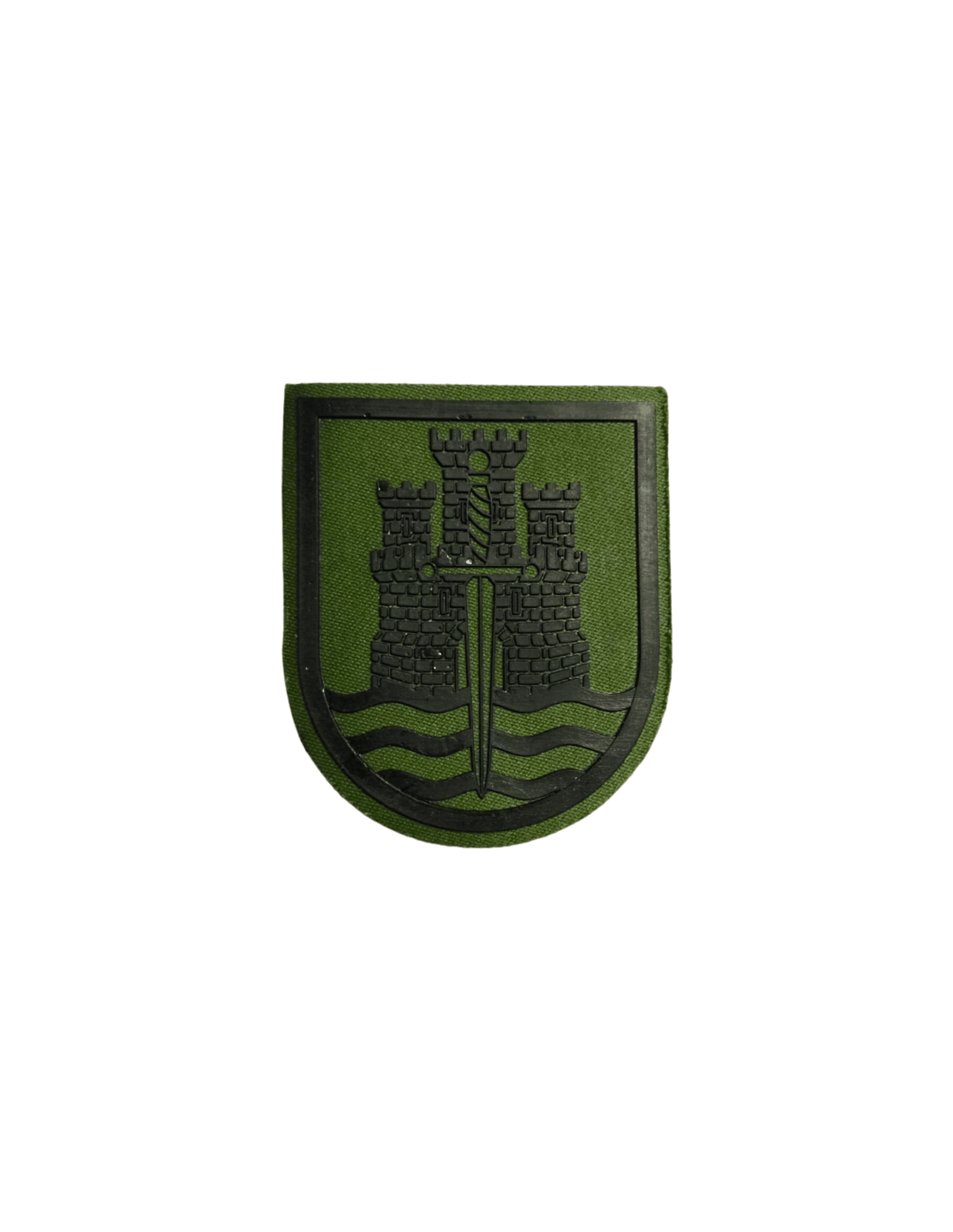 PARCHE DE BRAZO BRIGADA MECANIZADA "GUZMÁN DEL BUENO" X VERDE - 1