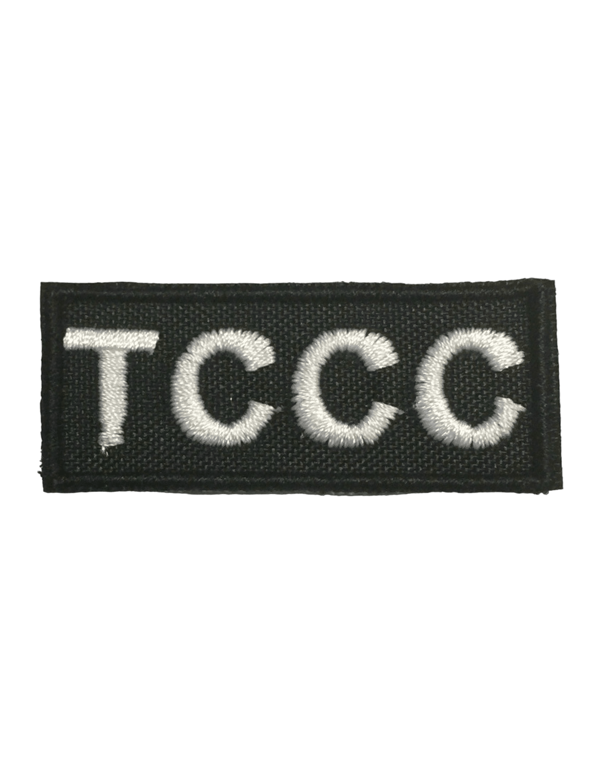 PARCHE DE PECHO TCCC NEGRO Y BLANCO - 1