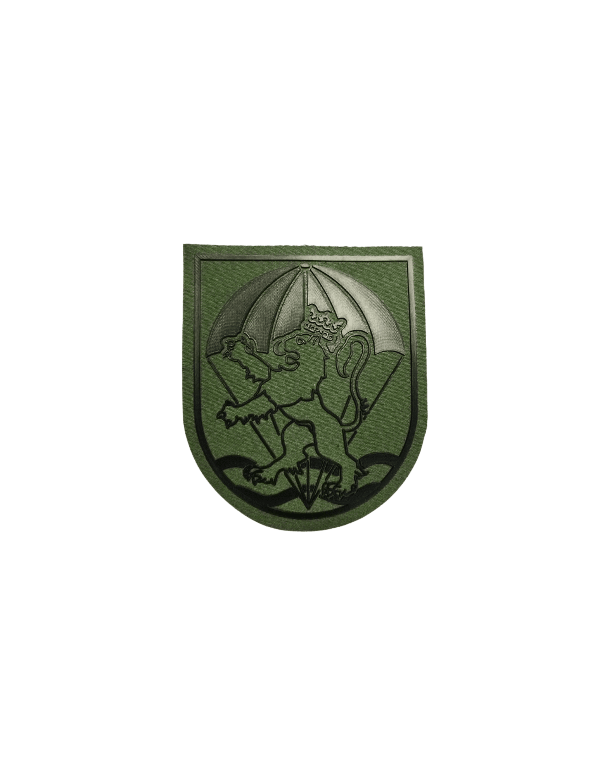 PARCHE RGTO. INFANTERÍA LIGERA PARACAIDISTA ZARAGOZA Nº5 VERDE - 1