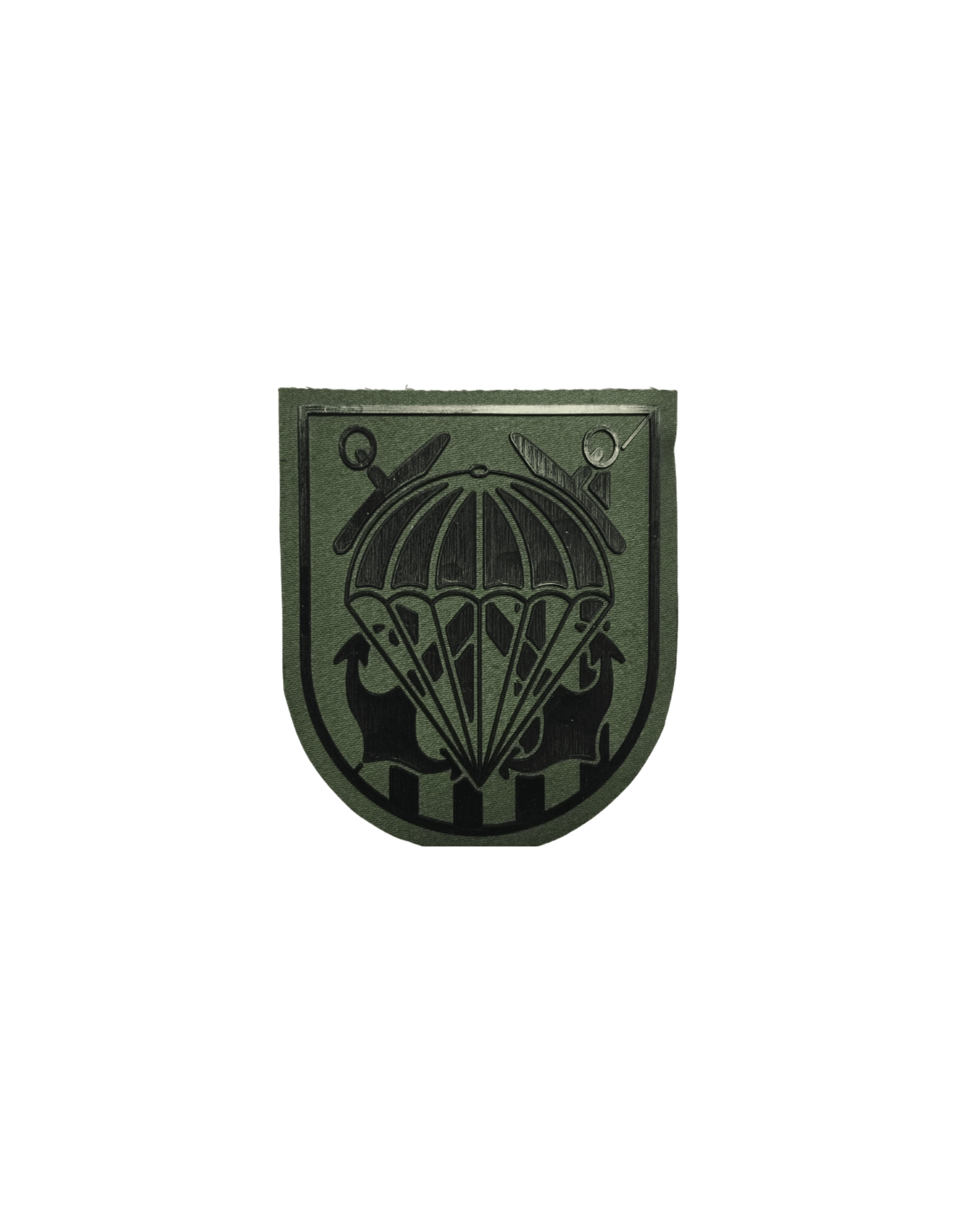 PARCHE RGTO. INFANTERÍA LIGERA PARACAIDISTA NÁPOLES Nº4 VERDE - 1