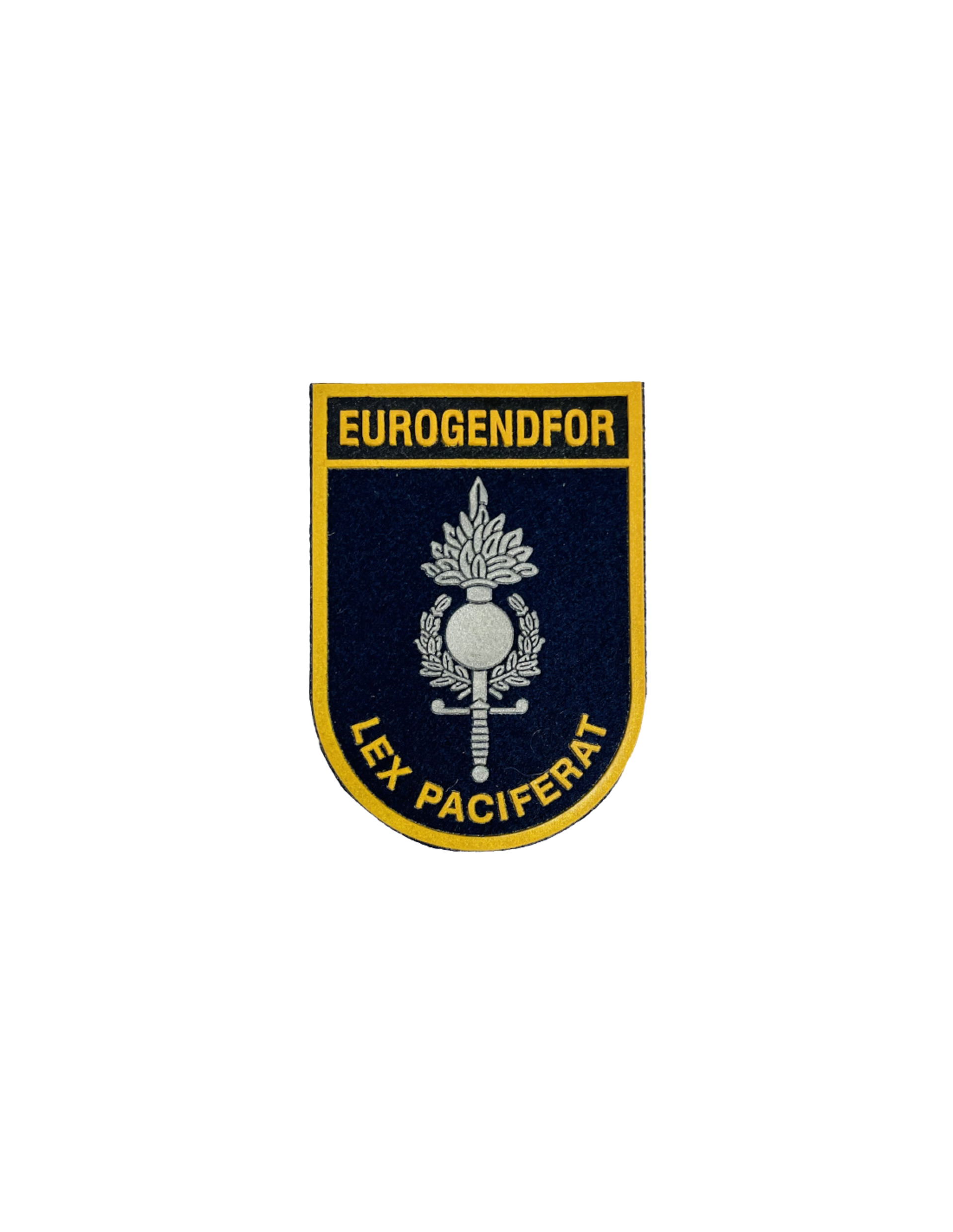 PARCHE DE BRAZO DE LA FUERZA DE GENDARMERÍA EUROPEA ( EUROGENDFOR ) - 1